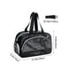 thumbnail image 3 of Bolsa de Natación Neceser Bolsa de Cosméticos de Gran Capacidad Bolso Bandolera DeportivoNegro MNFD, 3 of 6