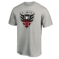 thumbnail image 2 of Men's Heathered Gray D.C. United Logo T-Shirt, 2 of 3
