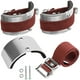 thumbnail image 2 of Kit de 2 correas para patas de zancos, juego de repuesto de bandas para patas, soporte confiable, piezas de repuesto para zancos de yeso para trabajos, 2 of 8