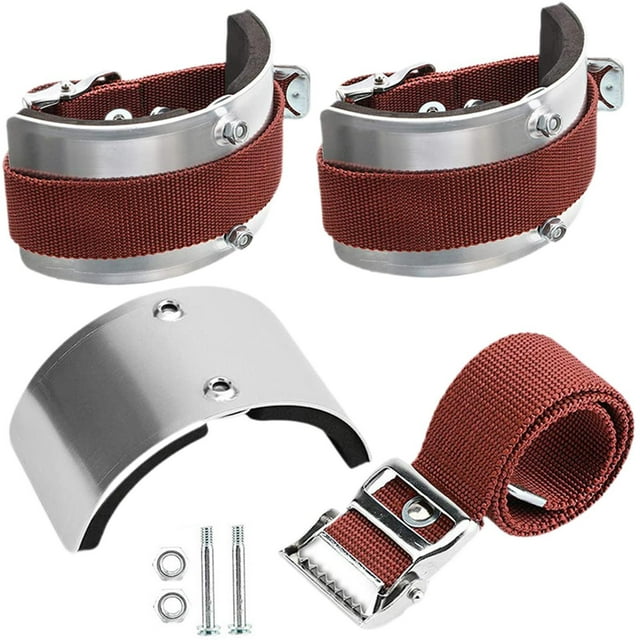 Kit de 2 correas para las piernas para zancos, accesorios para zancos, cómodo juego de repuesto de banda para las piernas para trabajos de renovación