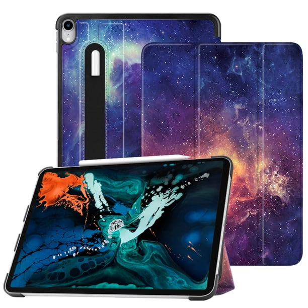 Fintie Ipad Pro 12 9 Inch 3rd Gen 2018 Case Slimshell Cover With Apple Pencil Holder Galaxy Walmart Com Walmart Com