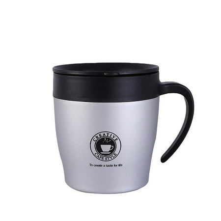 

Yrtoes Stainless Steel Thermos Coffee Mug Insulated Double Wall Water Cup With Lid