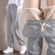 thumbnail image 3 of Pantalones deportivos Harun de mujer con forro de cordero para otoño-invierno, gruesos, holgados, cálidos e informales, 3 of 5