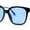 Black - Blue, variant on Simple Classy Womens Chic Horn Rim Metal Brow Trim Plastic Fashion Sunglasses Black - Blue