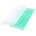 thumbnail image 1 of Molde para cubitos de hielo con tapa, de silicona, para nevera, con 36 rejillas, fácil de desmoldar, para cubitos de hielo, 24 rejillas, 1 of 6
