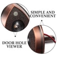 thumbnail image 4 of WEUVEB Front Door Peephole Viewer in Assorted Colors with Privacy Shield Easy Use Rotate Design, 4 of 5