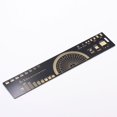 thumbnail image 2 of Xingzhi Waterproof PCB Ruler Clear Scale Reference Accessory Golden Plated Practical Measuring Rulers for Electronic Engineer Geek Maker  Type 1, 2 of 7