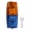 Blue and Yellow, variant on Riousery LED Safety Warning Shoulder Light Gravity Induction Mini Emergency Strobe Light with Clip for Cycling Night Run Cosplay Red