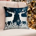 thumbnail image 4 of Funda De Almohada De Algodón Y Lino Christmas Elk Wmkox8yii HFSH4092, 4 of 4