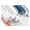Blue 01, variant on SUNOLIFE Fall Pumpkins Placemats Set of 4,Autumn Thanksgiving Party Table Decorations 12x18 inch