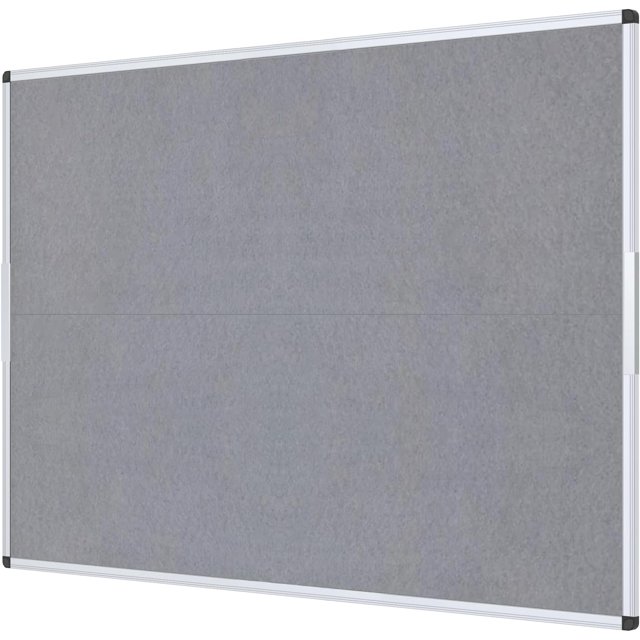 &#;X &#;Notice Board Felt Board Office Message Board Aluminium Frame