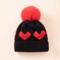 thumbnail image 7 of Baby Girls Winter Fleece Hat Toddler Beanie Cold Weather Warm Pompom Hat, 7 of 7