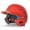 Scarlet, variant on All Star Adult System 7 Osfa Matte Batting Helmets Scarlet 6 1/2 -