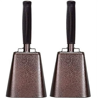 Eastar 2-Pack 10 Steel Cow Bell for Sporting Events, Football