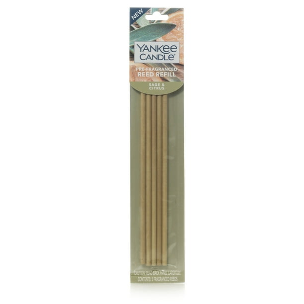 Yankee Candle® PreFragranced Reed Refill, Sage & Citrus