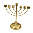 thumbnail image 4 of perfk Candlestick Jewish Holder Candelabra Menorah for Living Room Bedroom Cabinet, 4 of 9
