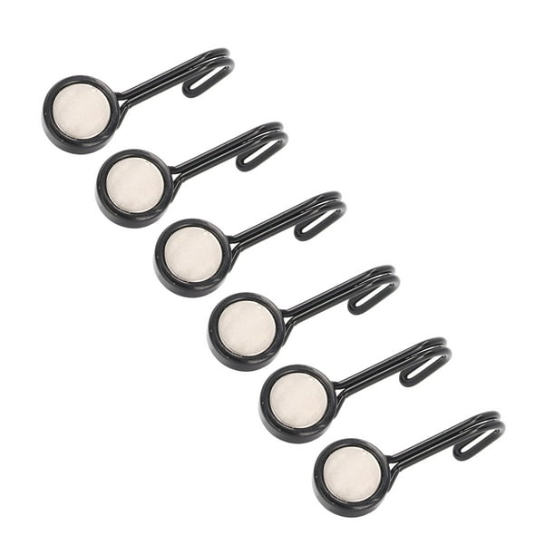 Estink Swing Magnetic Hooks, Magnet Hooks Organizer Small Size Easy To Assemble For Kitchen Nickel Other