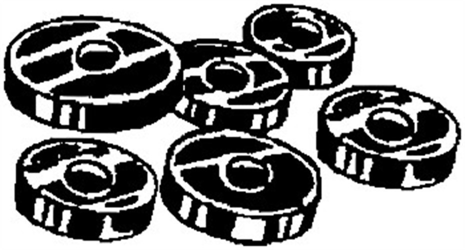 Larsen Supply 113576 0.593 in. OD Flat Faucet Bibb Washer Size 0.25L