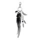 thumbnail image 1 of WINOMO Taichi Tassel Alloy Keychain for Women Hanging Dreamcatcher Keyring Accessories Bag Charm, 1 of 2