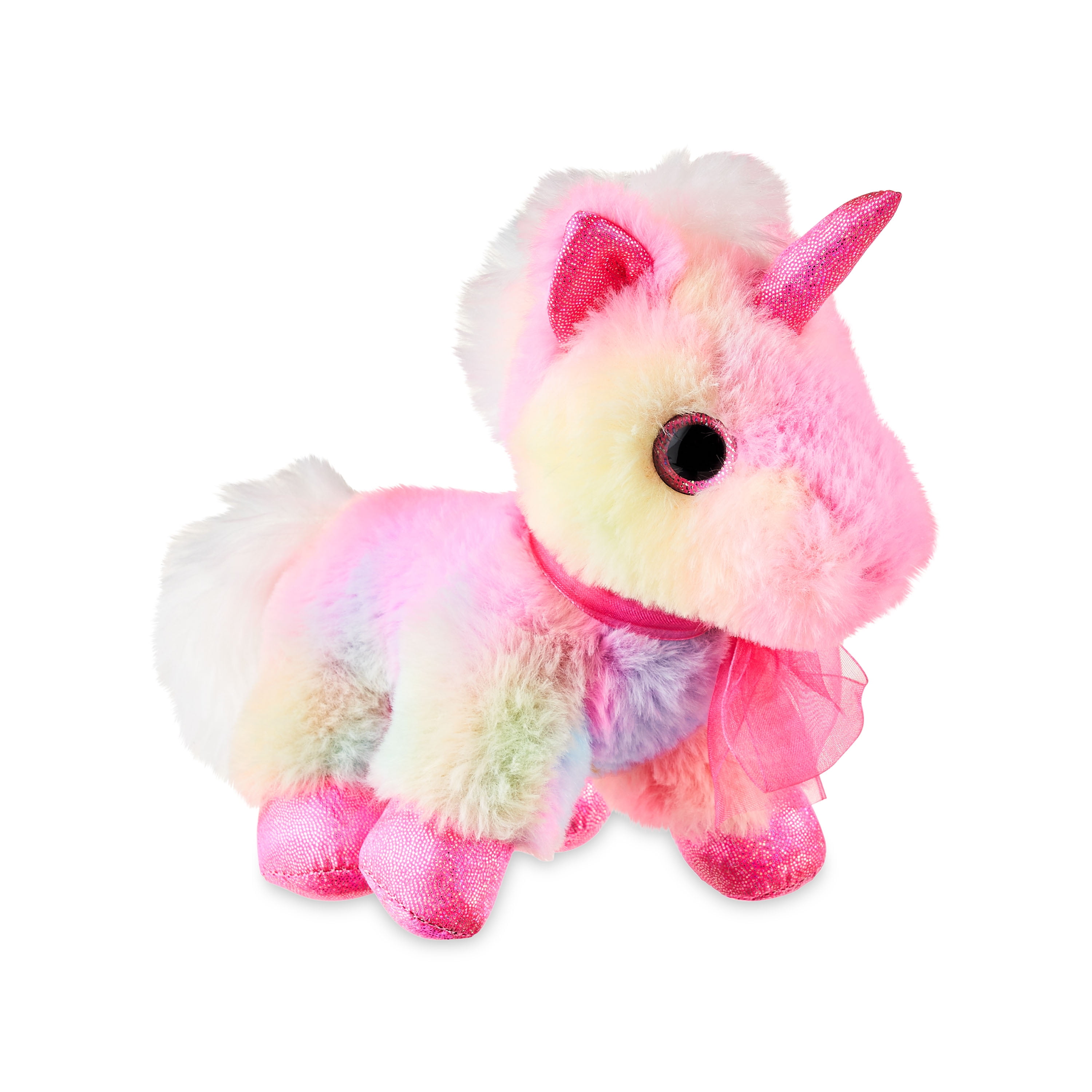 Way to Celebrate! Valentine’s Day 7in Unicorn Plush Toy, Tie Dye