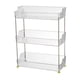 thumbnail image 2 of Gabinete pedestal Injueey para baño almacenamiento y organización color transparente, 2 of 6
