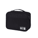 thumbnail image 2 of Bolsa de almacenamiento de cables portátil, impermeable, cargador de línea de datos USB, organizador de enchufe para viajes, organizador electrónico gris, 2 of 5