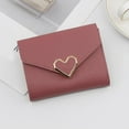 thumbnail image 3 of Short Wallet Hold The Card Fine Stitching Convenient Slim Simple Female Purse, 3 of 5
