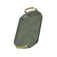 thumbnail image 1 of Serving Tray with Golden Handles Cosmetics Decorative Round Serving Tray Tray Decorative for Meals,Snacks Dark Green, 1 of 8
