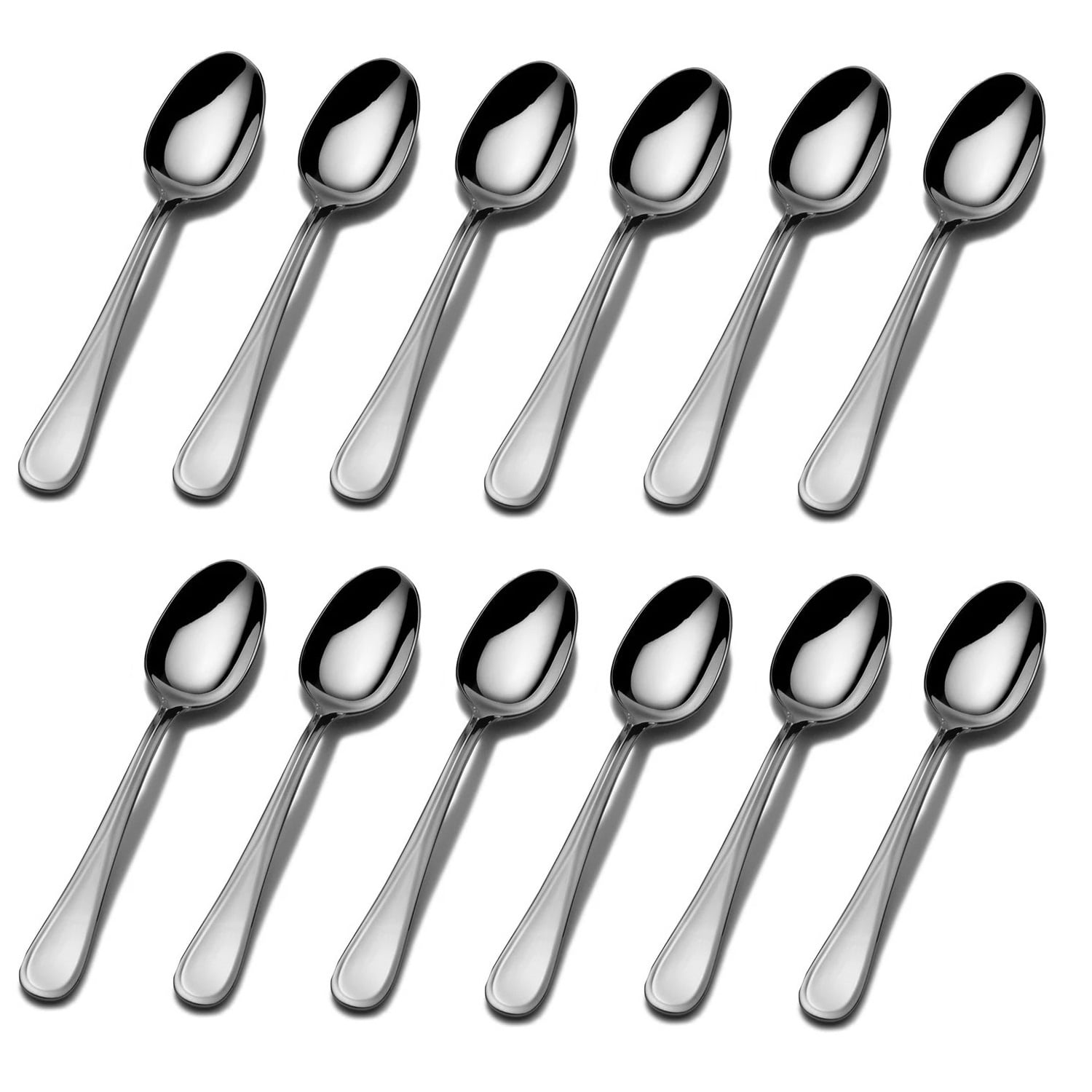 oval soup spoons Mikasa Bravo   stainless set of 2 place 