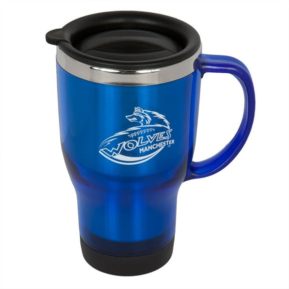 Manchester Wolves Football AHL Logo Travel Mug
