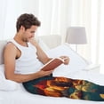 thumbnail image 5 of Saiise Colorful Starry Sky Sleep Dog Print Mens Pajama Pants for Men,Mens Lounge Pants,Funny Gifts for Men,Men's Pajama Bottoms-Small, 5 of 6
