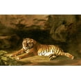 thumbnail image 2 of Stubbs, George 14x10 White Modern Wood Framed Museum Art Print Titled - Portrait of The Royal Tiger, 2 of 4