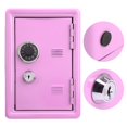 thumbnail image 4 of Mini Money Box, Made Of Iron, Children Money Box, Durable Beautiful And Generous Cash Box, Anti-rust Children Gifts For Home Kids Pink, 4 of 8