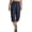 Navy Blue, variant on Women's Hiking pants with 7 Pockets Lightweight Quick Dry Cargo Capris Pants for Women Summer Pants for Women Black L