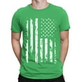 thumbnail image 3 of MRULIC shirts for men Men T Shirt Independence Day 3D Digital Printing Casual Basic Tee Tops Men Formal Shirts Green + 5XL, 3 of 4