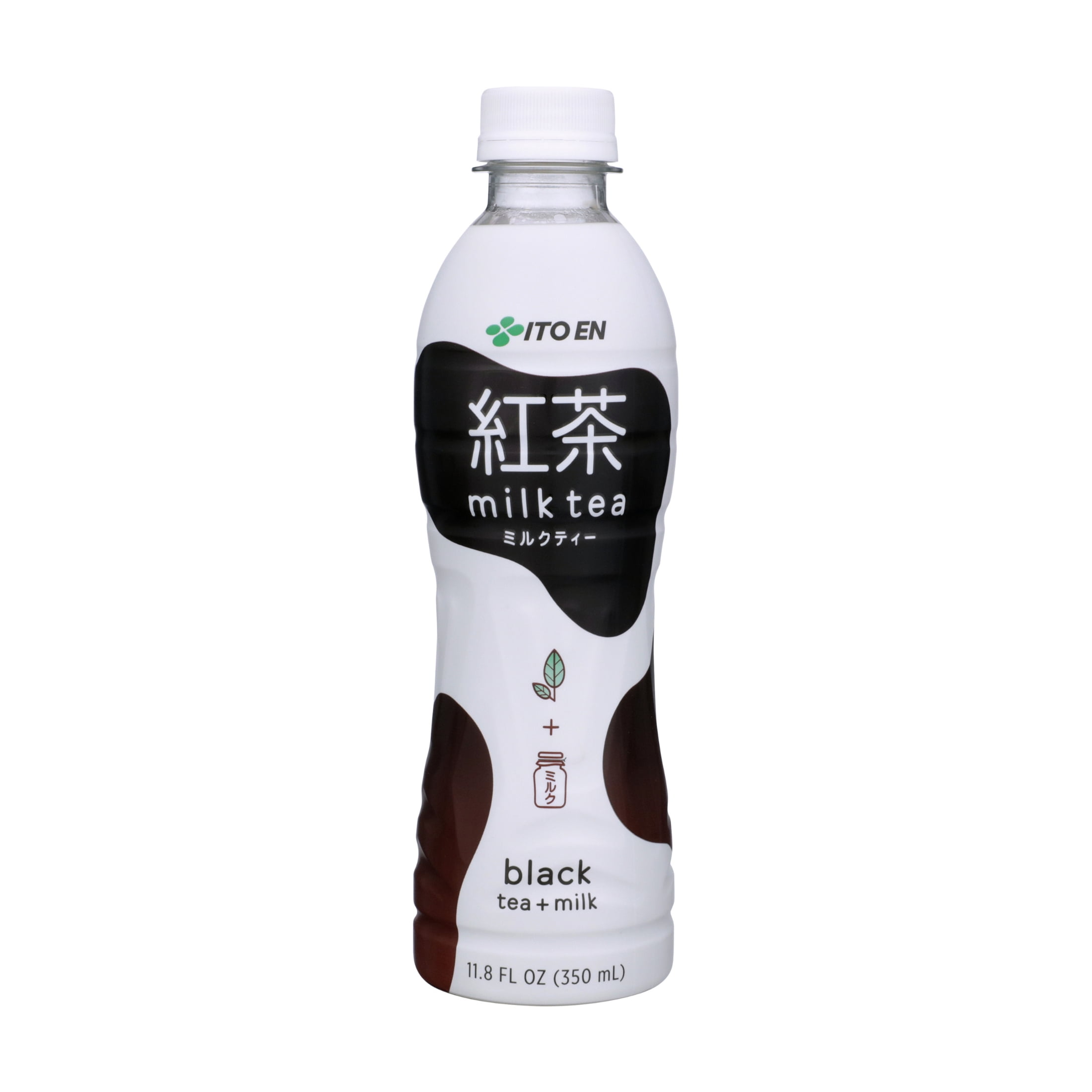 (3 pack) Ito En Black Milk Tea, Naturally Caffeinated Bottled Tea, 11.8 fl oz, 1 Count