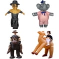 thumbnail image 3 of Doctor Schnabel Inflatable Suit Creative Parody Party Performance Costume, 3 of 7