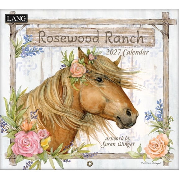 Lang Brands, Rosewood Ranch Special Edition 2027 Wall Calendar by Susan Winget