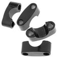 thumbnail image 6 of jiaping 3x1 Pair 22mm Black HandleBar Bar Riser Mount Clamp Adapter Universal 3 Pcs, 6 of 9