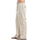 thumbnail image 1 of Pantalones de lino casuales para hombre, pantalones holgados con piernas rectas, cintura elástica, pantalones de verano para playa y yoga, 1 of 5