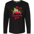 thumbnail image 3 of Inktastic Merry Christmas Ya'll with Red Car and Tree Long Sleeve T-Shirt, 3 of 5