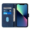 thumbnail image 2 of Dteck Flip Wallet Case for iPhone 14 Plus PU Leather with Crossbody Shoulder Strap Card Slots Kickstand Magnetic Closure Anti-Scratch Shockproof Case for iPhone 14 Plus,Blue, 2 of 8