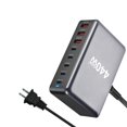 thumbnail image 2 of Estación de carga de escritorio,Estación de carga de escritorio con múltiples puertos y cargador PD,Estación de carga USB C de 440 W para varios dispositivos,Cargador para computadora, 2 of 9