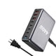 thumbnail image 2 of Estación de carga de escritorio,Estación de carga de escritorio con múltiples puertos y cargador PD,Estación de carga USB C de 440 W para varios dispositivos,Cargador para computadora, 2 of 9