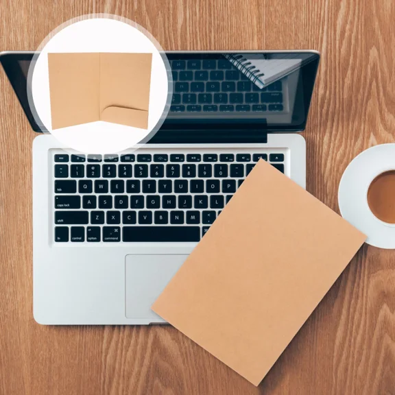 10 Pcs Paper Folders Office Work File Holder Organizer Document Storage