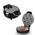 thumbnail image 1 of 1200W Mini Donut Maker Machine Make 7 Doughnuts Adjustable Temperature Anti Stick Pancakes Maker Machine US Plug 110V, 1 of 8