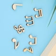thumbnail image 3 of 100 Piezas De Clip Decorativo Mixto De Notas Musicales De Madera Para Manualidades, Notas De Madera Para Coser, Hacer Tarjetas, Cortar Papel Y Más, 3 of 7