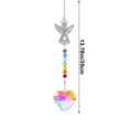 thumbnail image 2 of Crystal Crafts Suncatcher Wind Chime - Colorful Crystal Pendant for Home Garden Decor, Positive Energy Enhancer, Meaningful Gift Idea, 2 of 6