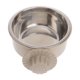 thumbnail image 5 of EeaseMX Comedero colgante de acero inoxidable para mascotas, comedero para perros y gatos (gris, talla L), 5 of 8