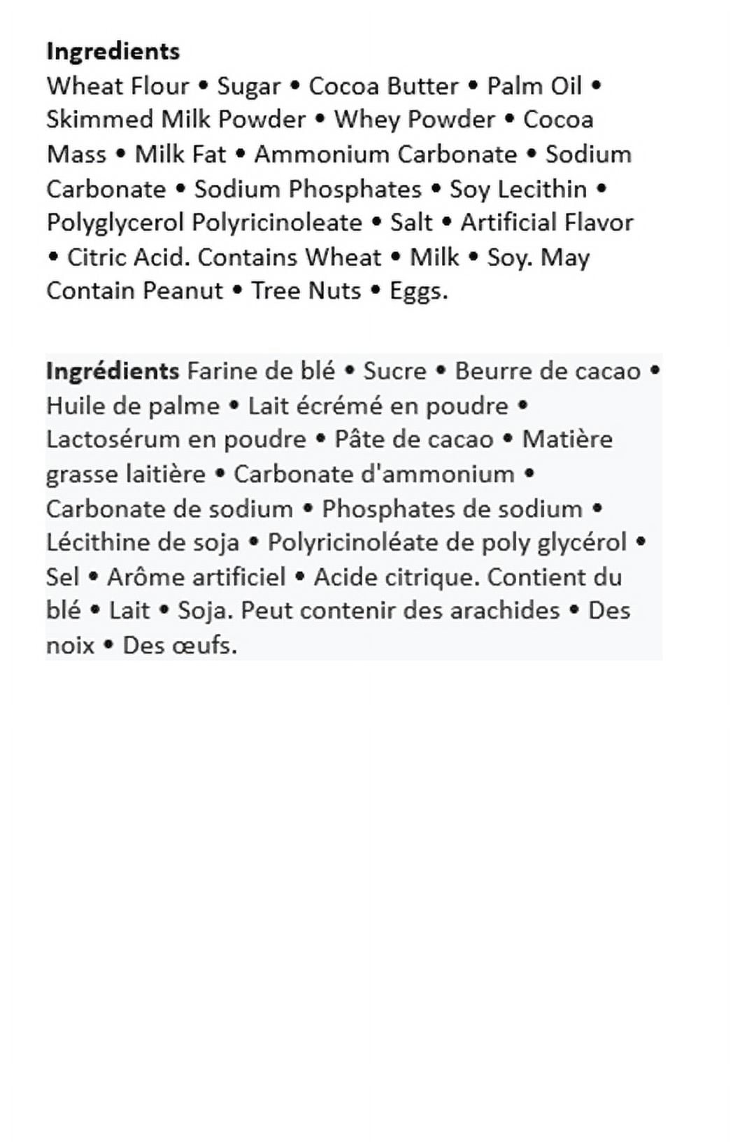 Biscuites au Chocolate Milka